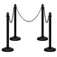 🚧 reliancer fillable barriers - stanchions for occupational health & safety products" logo