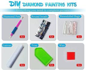 img 1 attached to Diamond Painting Beginners Paintings Cartoon