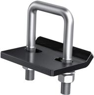 🔒 boyisen hitch tightener anti-rattle hitch stabilizer - premium stainless steel clamp for 1.25 and 2 inch hitches, minimize shaking and rattles, ideal for bike racks, trailers, and ball mounts logo