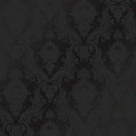 🌹 usa-made tempaper black damsel peel and stick floral wallpaper | removable | 20.5 in x 16.5 ft логотип