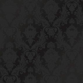 img 4 attached to 🌹 USA-Made Tempaper Black Damsel Peel and Stick Floral Wallpaper | Removable | 20.5 in X 16.5 ft