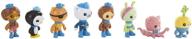 🐱 waincrafts octonauts octo-crew figure pack - 2"-3" peso, kwazii, captain barnacles logo