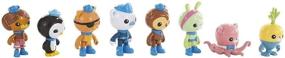 img 3 attached to 🐱 WAINCRAFTS Octonauts Octo-Crew Figure Pack - 2"-3" Peso, Kwazii, Captain Barnacles