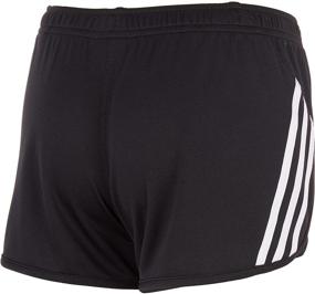 img 1 attached to 🏻 Девочки Adidas Stripe Шорты: черные Девичья активная одежда для стиля и комфорта