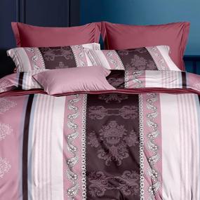 img 3 attached to Shatex Farmhouse Comforter Set –Ultra Soft Twin Bedding for Girls: All Season 2-Piece Comforter Set and 1 Pillow Sham, 100% Microfiber Polyester