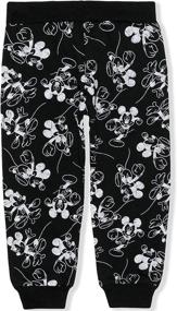 img 1 attached to 🩳 Disney Mickey Elastic Sweatpants for Boys' Clothing - Drawstring Pants