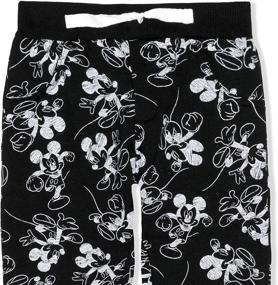 img 2 attached to 🩳 Disney Mickey Elastic Sweatpants for Boys' Clothing - Drawstring Pants