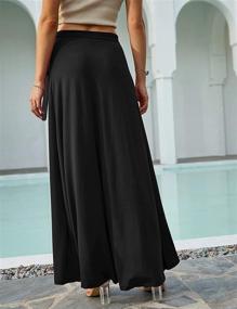 img 2 attached to 👗 Fashionable and Versatile Doublju Women's Waist Strap Tie Up Point Long Skirt - Ultimate Style Statement