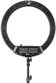 img 1 attached to 📸 Professional Studio Lighting: Westcott 18” Bi-Color LED Ring Light Kit for Photography, Video Conferencing, Hair/Makeup Artists, YouTube Vlogging, TikTok - Complete with Batteries and Stand