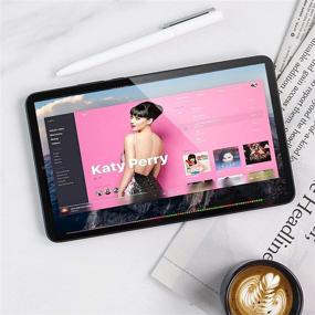img 1 attached to 🔥 Dragon Touch K10 Tablet - 10 inch Android Tablet, 16GB Quad Core, 1280x800 IPS HD Display, Micro HDMI, GPS, FM, 5G WiFi, Black Metal Body