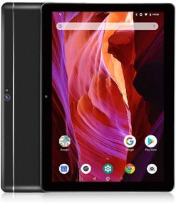 img 4 attached to 🔥 Dragon Touch K10 Tablet - 10 inch Android Tablet, 16GB Quad Core, 1280x800 IPS HD Display, Micro HDMI, GPS, FM, 5G WiFi, Black Metal Body