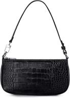 👜 impress with style: ibfun crocodile pattern leather women's handbags, wallets & shoulder bags logo