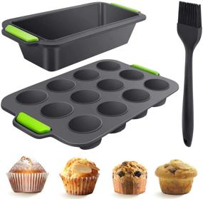 img 4 attached to Number One Silicone Bakeware Reusable Nonstick