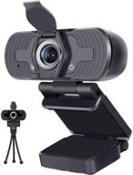 📷 amtifo 1080p hd webcam w1: plug & play usb desktop laptop camera with built-in mic for video calling, flexible rotatable clip logo