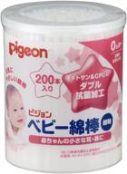 pigeon baby cotton swab japan logo