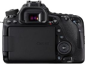 img 2 attached to 📷 Высококачественный восстановленный корпус цифровой зеркальной камеры Canon EOS 80D в черном цвете