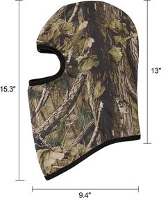 img 1 attached to TAGVO Hunting Balaclava - Camouflage Tactical Elastic Universal Size for Ultimate Stealth