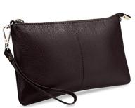 👜 stylish yaluxe clutch wristlet: leather shoulder women's handbags & wallets logo