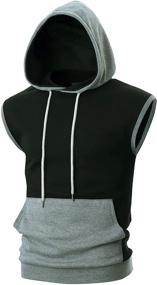 img 4 attached to GIVON Combination Lightweight DCF024 CHARCOAL GREY S Men's Clothing
