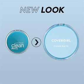 img 3 attached to COVERGIRL Clean Matte Pressed Powder - Oil Control Face Powder for Shine-Free, Matte Finish