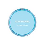 covergirl clean matte pressed powder - oil control face powder for shine-free, matte finish logo