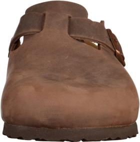 img 1 attached to 👞 Birkenstock Boston Habana Normal Men's Shoes - Optimized for Mules & Clogs