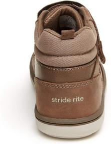 img 2 attached to Greige Stride Rite Little Boys' Shoes - Sneakers