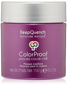 img 4 attached to ColorProof DeepQuench Moisture Hair Masque: Professional Color-Safe Hair Mask, Vegan, Sulfate-Free, Salt-Free - Unisex Treatment Product