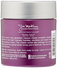 img 3 attached to ColorProof DeepQuench Moisture Hair Masque: Professional Color-Safe Hair Mask, Vegan, Sulfate-Free, Salt-Free - Unisex Treatment Product