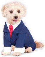 🐾 stylish pet costume: rubie's costume co business suit for professional pups logo