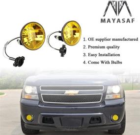 img 2 attached to MAYASAF Silverado Suburban Colorado Avalanche Lights & Lighting Accessories