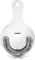 🍸 viski 4366 hawthorne stainless strainer - sleek and efficient cocktail filter logo