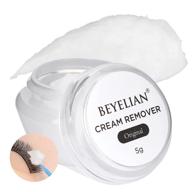 👁️ beyelian eyelash extension remover cream: low irritation lash glue adhesive remover for sensitive skin – fast dissolution original 5g logo