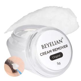 img 4 attached to 👁️ BEYELIAN Eyelash Extension Remover Cream: Low Irritation Lash Glue Adhesive Remover for Sensitive Skin – Fast Dissolution Original 5g