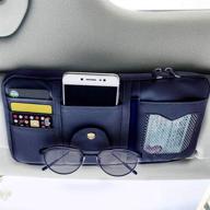 eninfut car sun visor organizer with multi-pocket logo