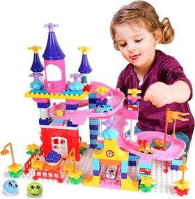 img 4 attached to Toddlers Construction Toys: Preschool Educational Building Sets