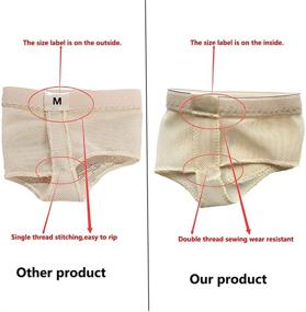 img 1 attached to MiaVestar Half Sole Dance Shoes: Enhance 🩰 Your Ballet and Lyrical Dance with Foot-Thongs Pads