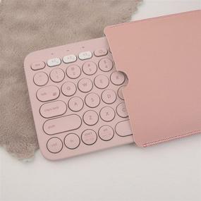 img 1 attached to Клавиатура Logitech Bluetooth Multi Device Skin Pink