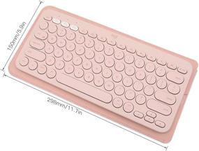 img 3 attached to Клавиатура Logitech Bluetooth Multi Device Skin Pink