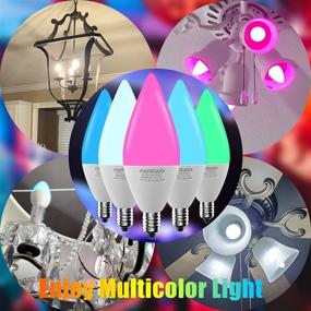 img 1 attached to 🔌 Enhance Your Space with E12 Led Candelabra Smart Light Bulbs: Industrial Electrical Marvels