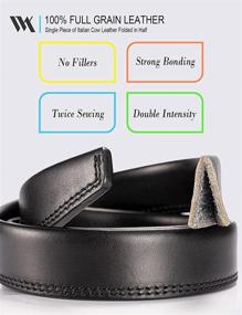 img 1 attached to 🐺 Premium WOLFANT Leather Casual Italian Utility Men's Belts & Accessories: Elevate Your Style