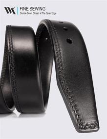 img 2 attached to 🐺 Premium WOLFANT Leather Casual Italian Utility Men's Belts & Accessories: Elevate Your Style