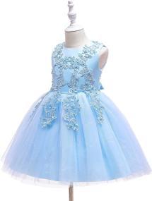 img 1 attached to 👗 Weileenice Bridesmaid Dresses Wedding Girls' Clothing and Dresses 15-16Y