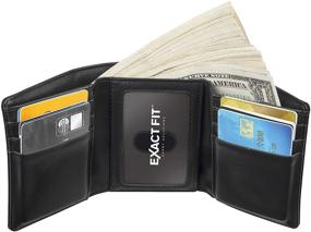 img 1 attached to Expandable Men's Wallets, Card Cases & Money Organizers with Perfect-Fit Stretch Capacity