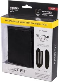 img 3 attached to Expandable Men's Wallets, Card Cases & Money Organizers with Perfect-Fit Stretch Capacity