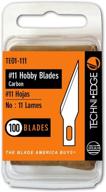 🔪 te01-111 techni edge no. 11 hobby blades, 1-pack logo