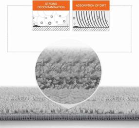 img 3 attached to 15 x 5 Inch Washable Microfiber Mop Pad - 5 Pack Commercial Replacement Pads for Wet or Dry Floor Cleaning | Professional Home and Office Cleaning Supplies