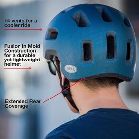 img 1 attached to 🚲 BELL Ripley Adult Bike Helmet: Superior Protection for Cyclists