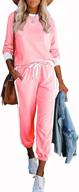 👚 stylish and comfortable automet women 2 piece outfits lounge sets: loungewear with long jogger sweatpants sweatsuit sets логотип