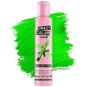 img 4 attached to Cruelty-Free and Vegan Crazy Color Hair Dye - Semi-Permanent, No 🐰 Peroxide or Developer Needed - Ideal for Pre-Lightened or Blonde Hair (TOXIC)